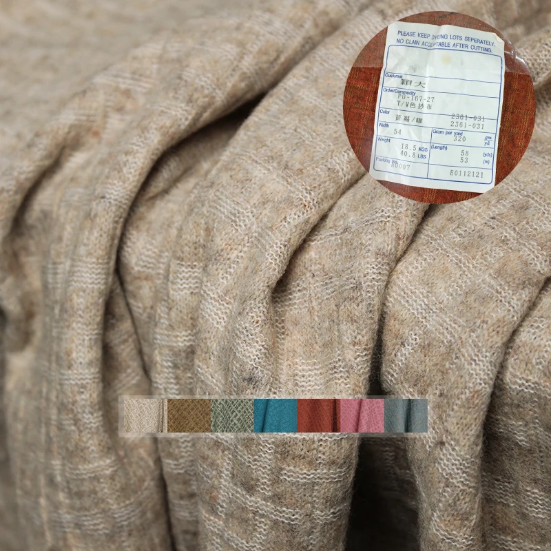 Tailored Coat Wool - Redraspberry Japanse Geruit Breien 100% Wollen