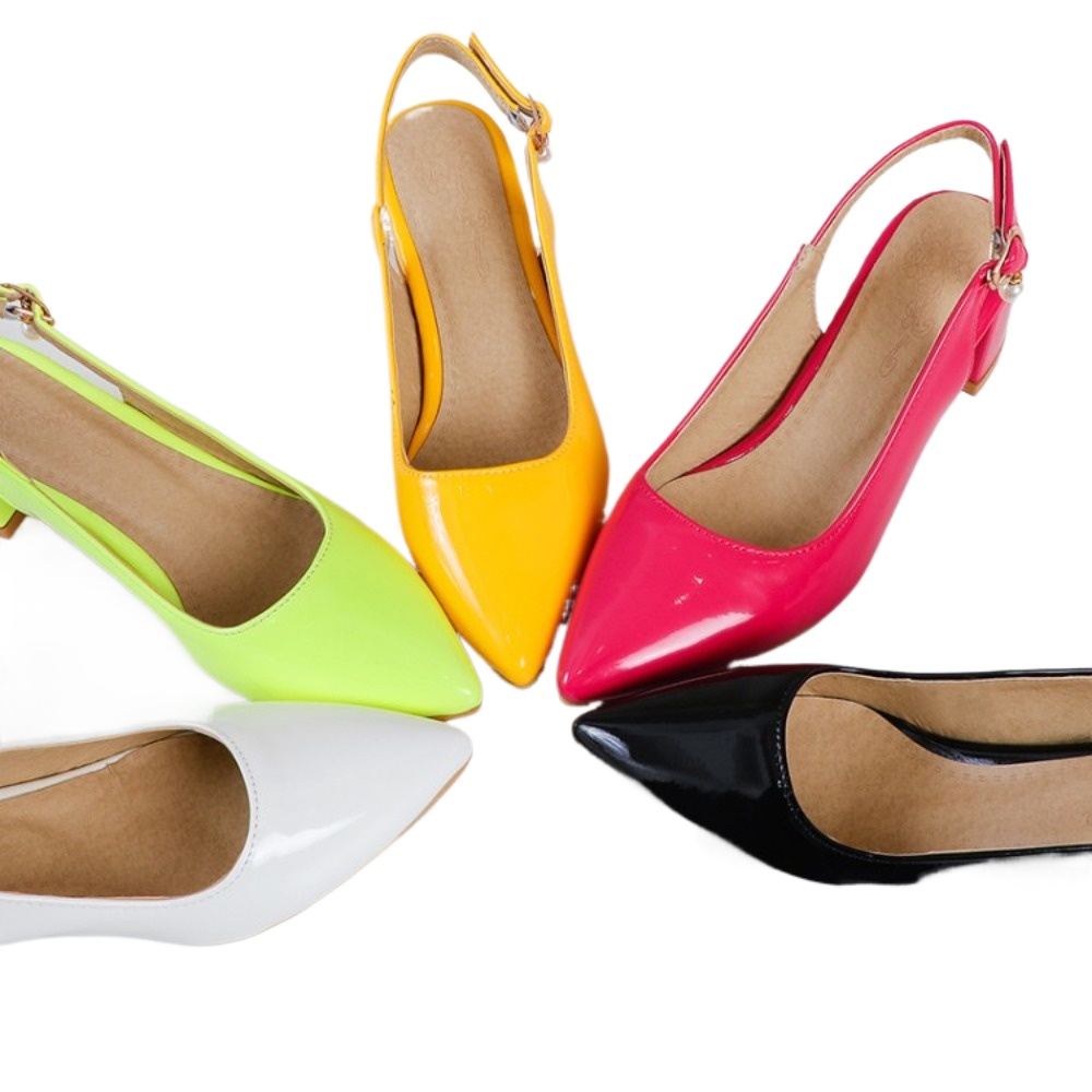 Lakleer Slingback Pumps Dames  - Slingback Heel Formal recensie en prijs