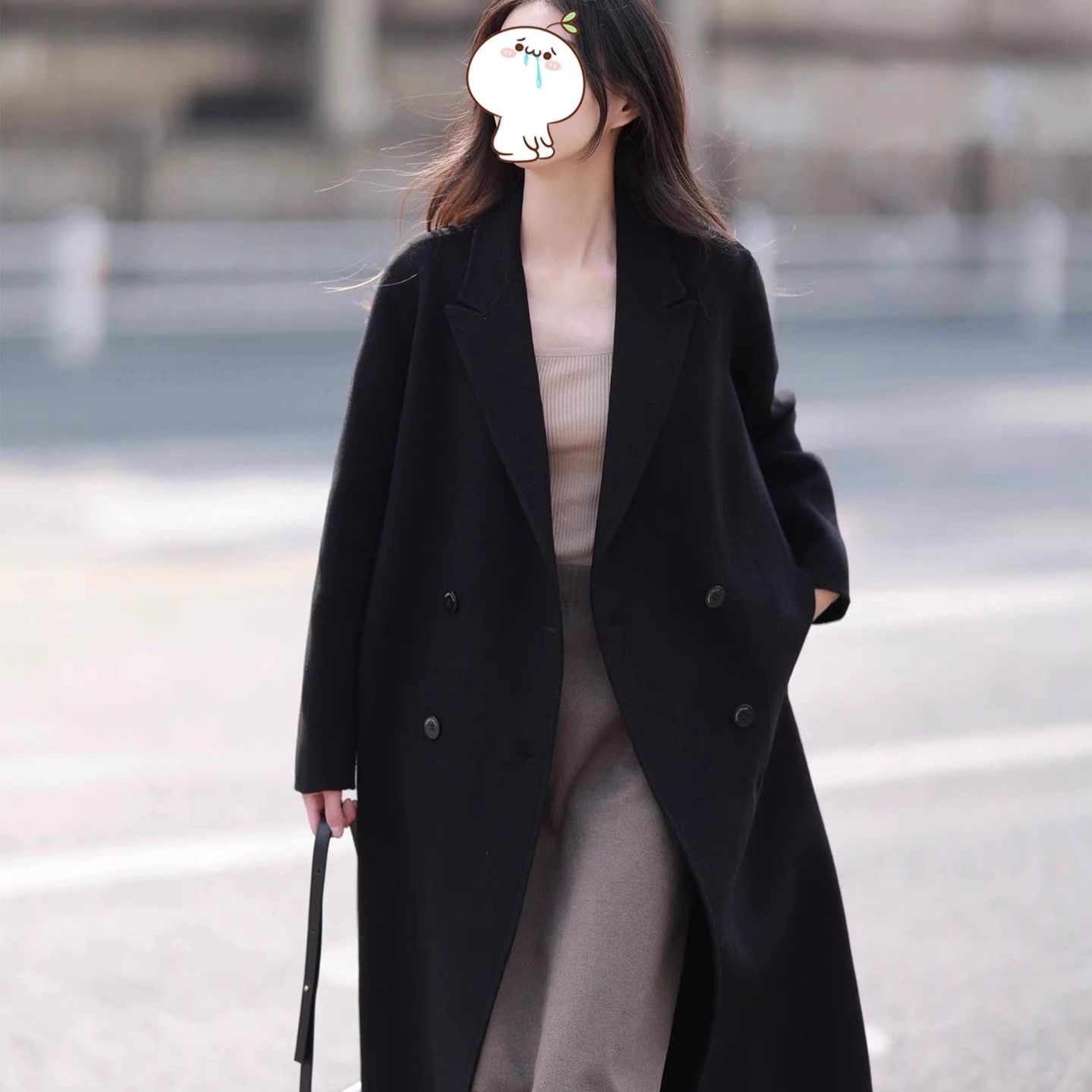 25S Nieuw Product 100% Zuivere - Tailored Coat Wool recensie en prijs