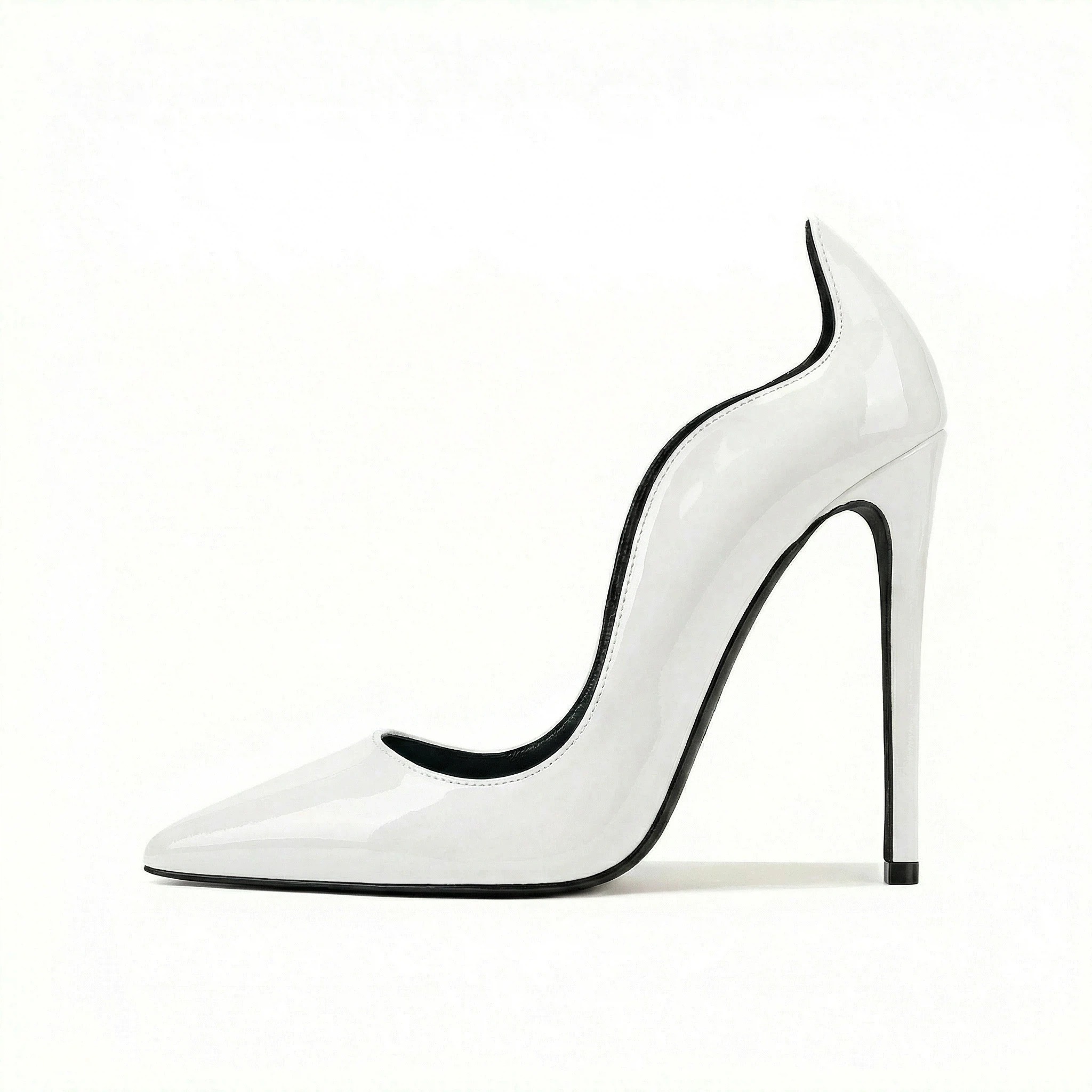 Nieuwe lente puntige stiletto  - Slingback Heel Formal recensie en prijs