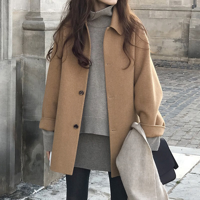 Zoki Herfst Faux Wollen Jas Vr - Tailored Coat Wool recensie en prijs