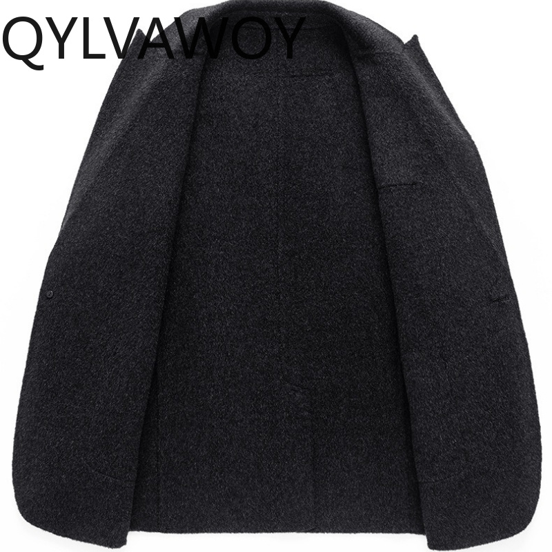 QYLVAWOY 100% Wol Herenjas Op  - Tailored Coat Wool recensie en prijs