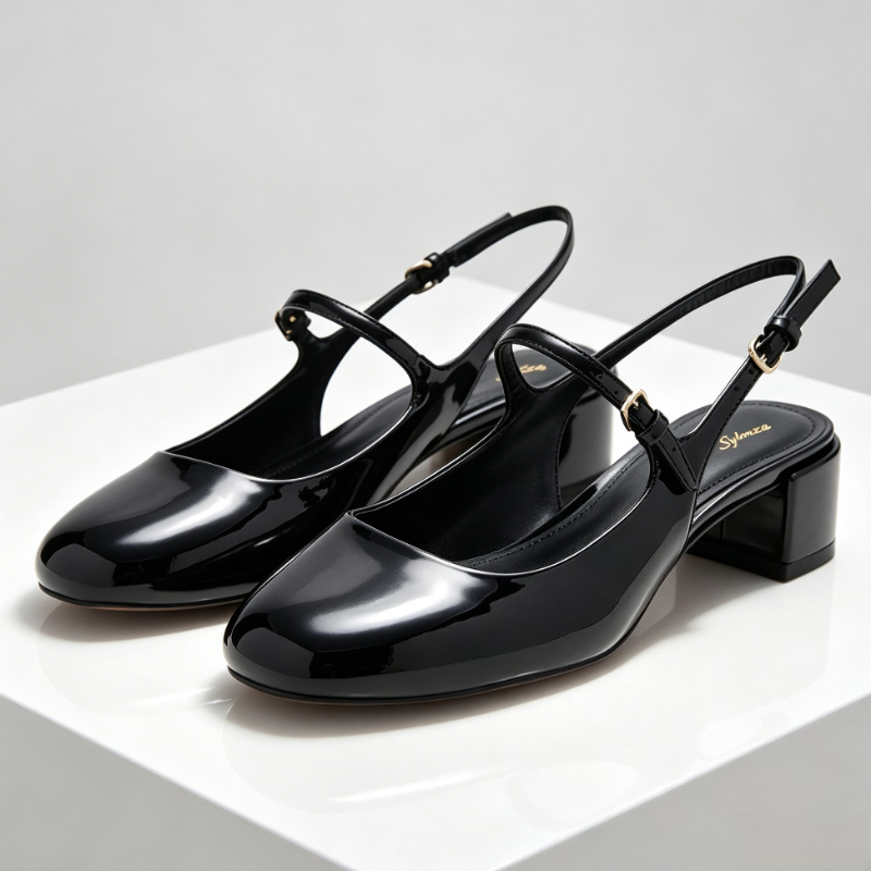 Hoogwaardige Mary Jane schoene - Slingback Heel Formal recensie en prijs