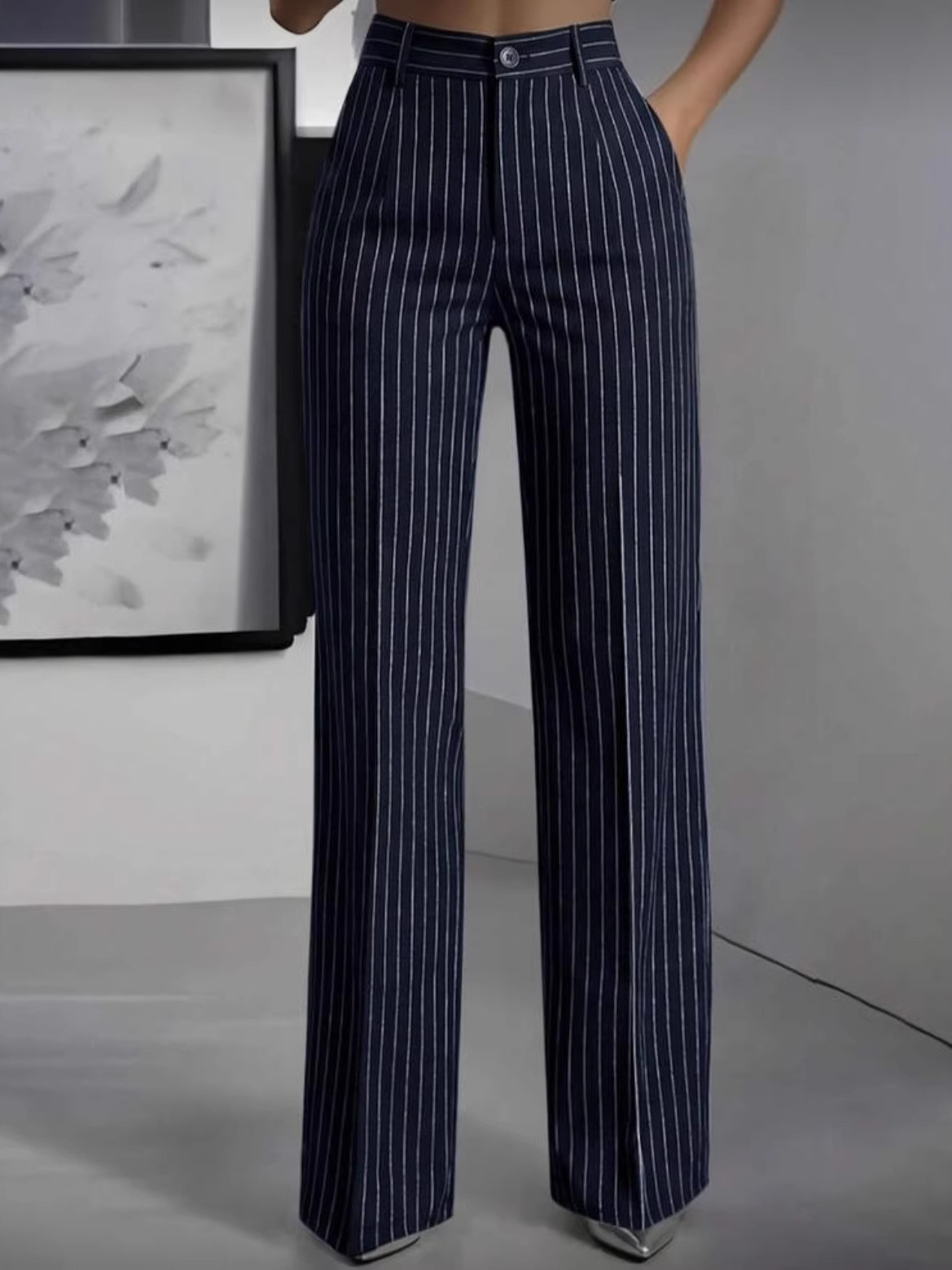 Elegante hoge taille rechte pi - Women'S Formal Wear Suit recensie en prijs