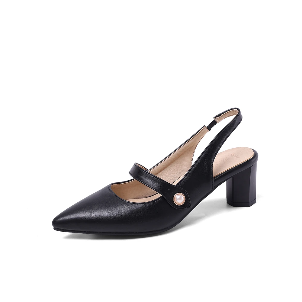 Zomerse Nieuwe Elegante Beige  - Slingback Heel Formal recensie en prijs