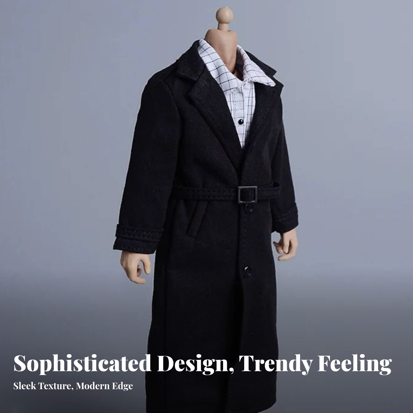 Miniatuur overjas met brede re - Tailored Coat Wool recensie en prijs