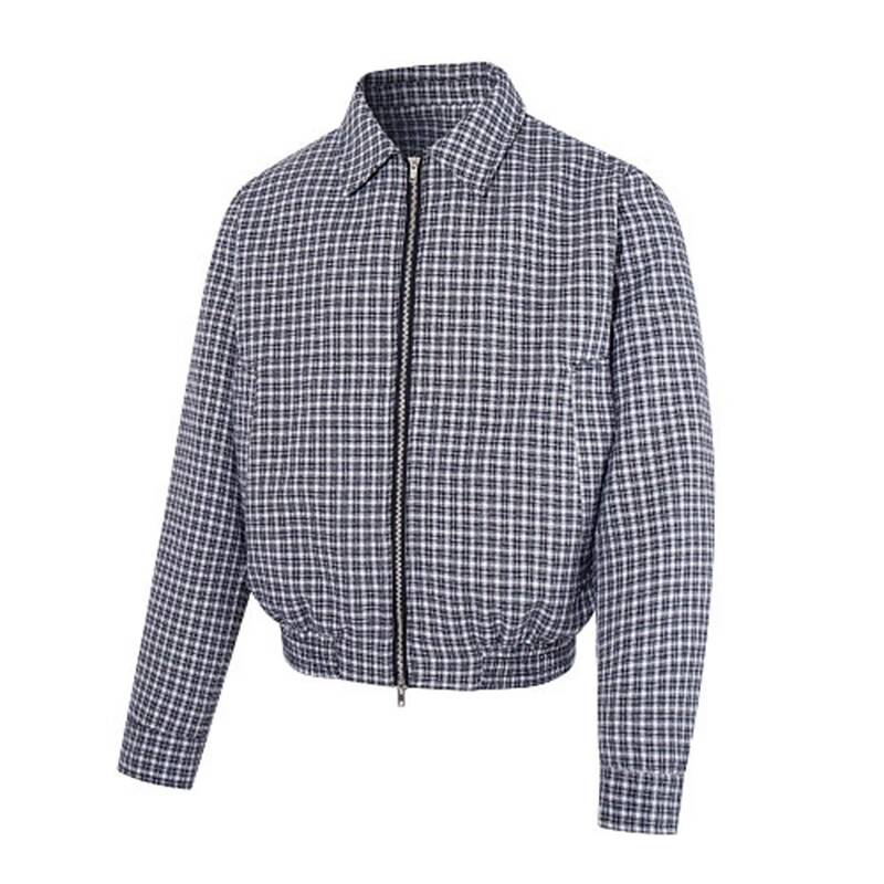 Geruit reversjack met rits voo - Tailored Coat Wool recensie en prijs