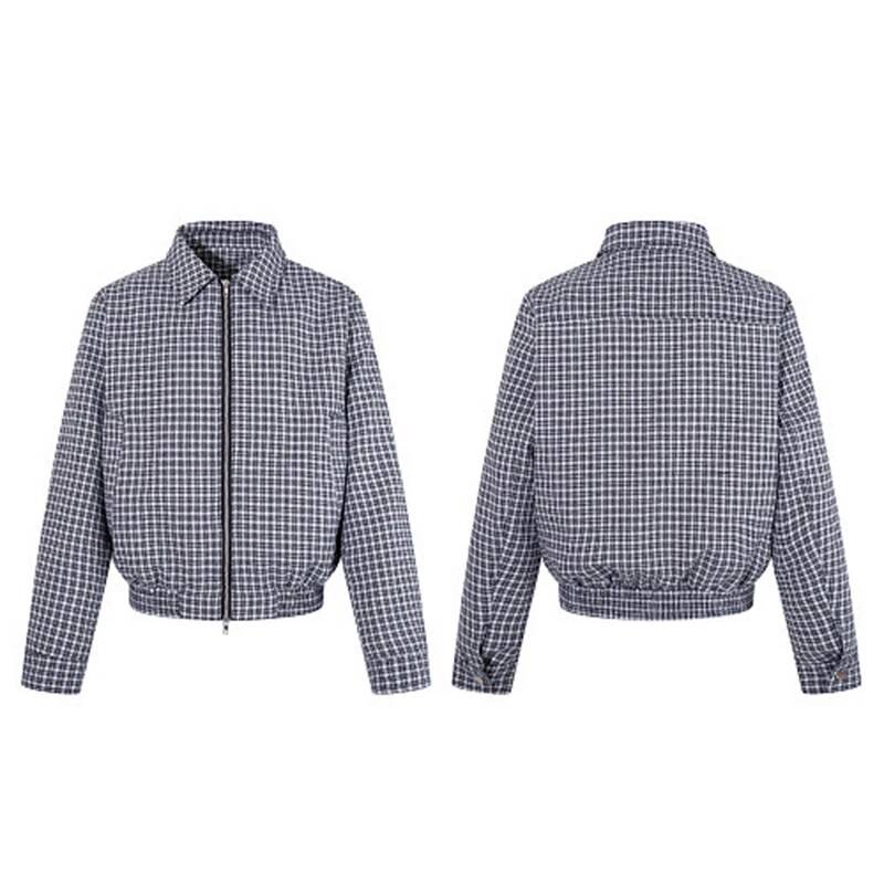 Geruit reversjack met rits voo - Tailored Coat Wool recensie en prijs