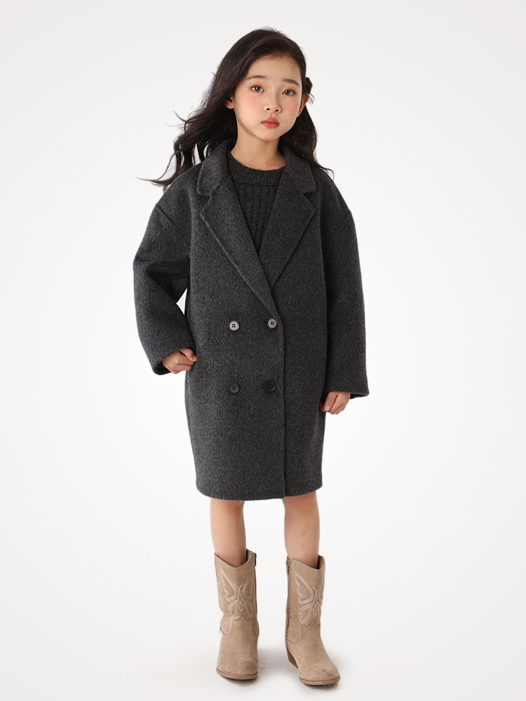 Kinderen 100% Zuivere Wol Dubb - Tailored Coat Wool recensie en prijs