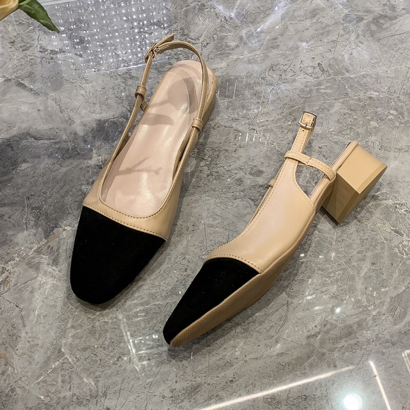 Patchwork lederen slingbacks d - Slingback Heel Formal recensie en prijs