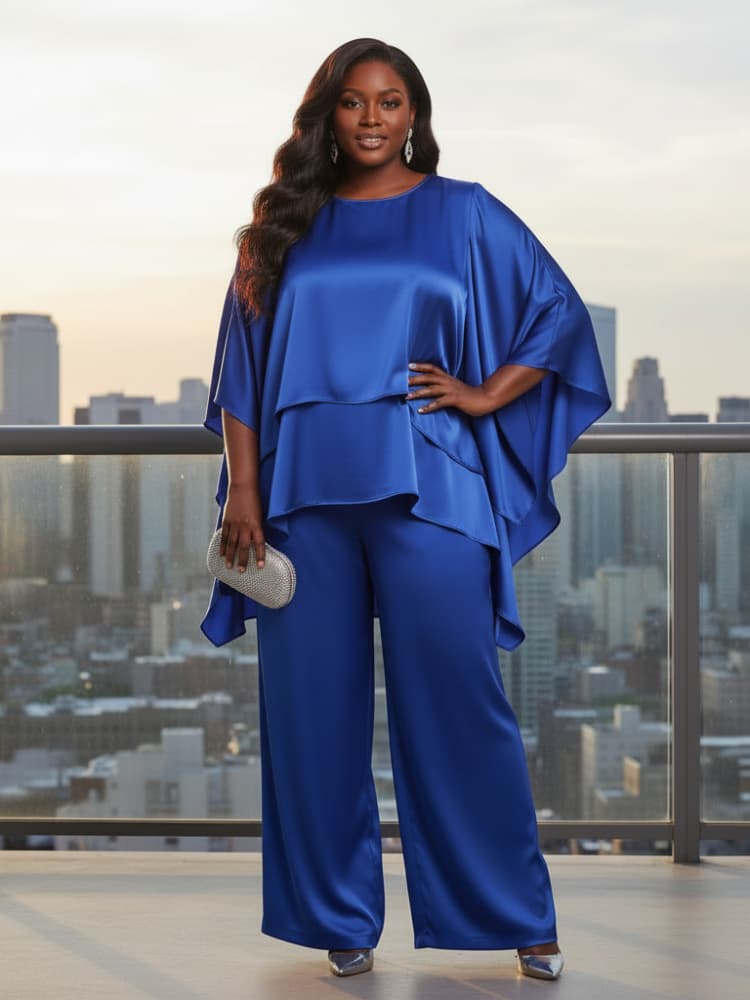 Plus Size Top met Ronde Hals e - Women'S Formal Wear Suit recensie en prijs